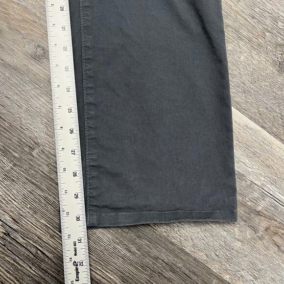 Paige Doheny Grey Mens 30x30 Relaxed Straight Mid Rise Pockets Preppy Jean Pants - Picture 6 of 12